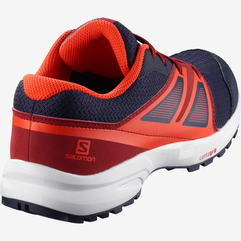 Kids' Salomon SENSE J Running Shoes Blue/Red/Pink | SA32958-021