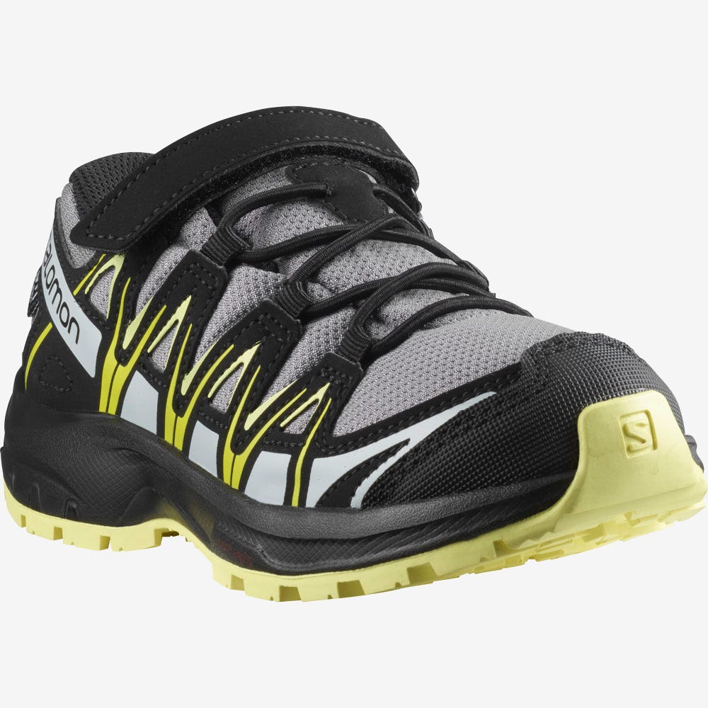 Kids' Salomon XA PRO 3D CSWP K Hiking Boots Black | SA05832-974