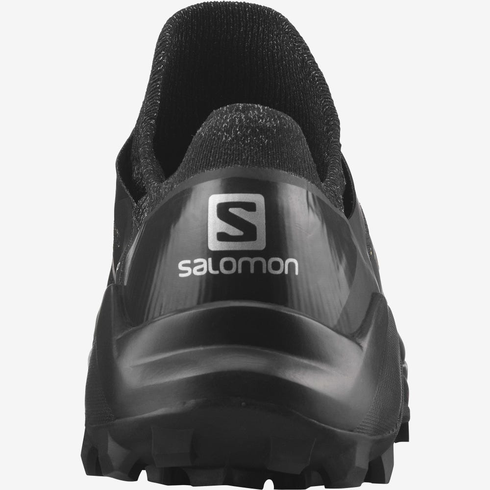 Men's Salomon CROSS PRO 2 Trail Running Shoes Black | SA03976-062