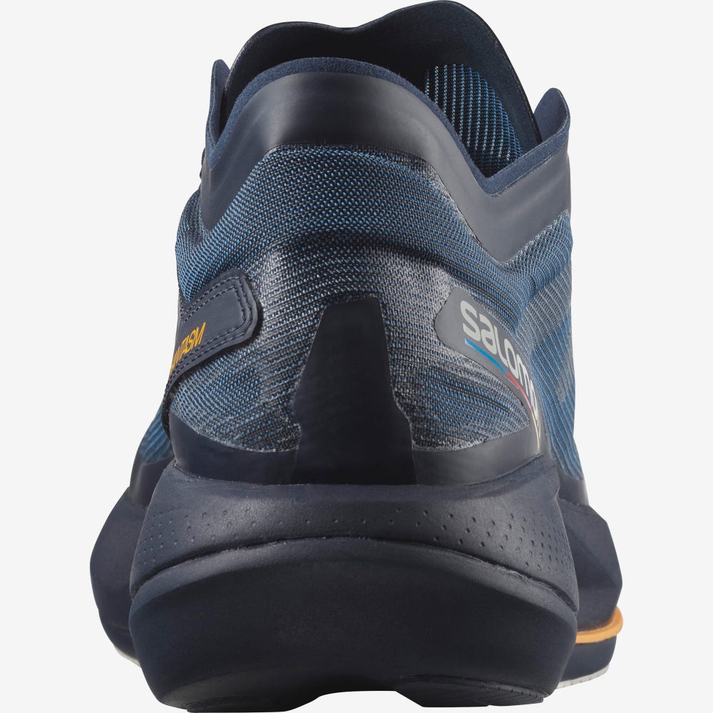 Men's Salomon PHANTASM Running Shoes Indigo/Blue | SA91083-380