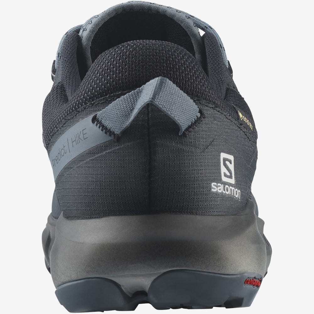 Men's Salomon PREDICT HIKE GORE-TEX Hiking Shoes Grey/Black | SA89064-257