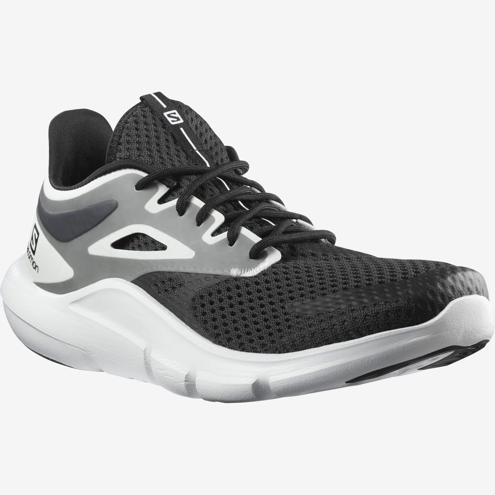 Men's Salomon PREDICT MOD Running Shoes Black/White | SA89327-406