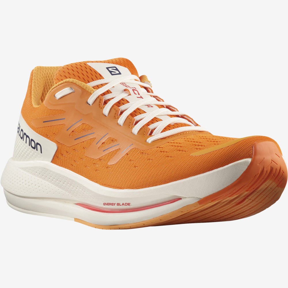 Men's Salomon SPECTUR Running Shoes Orange | SA01249-861