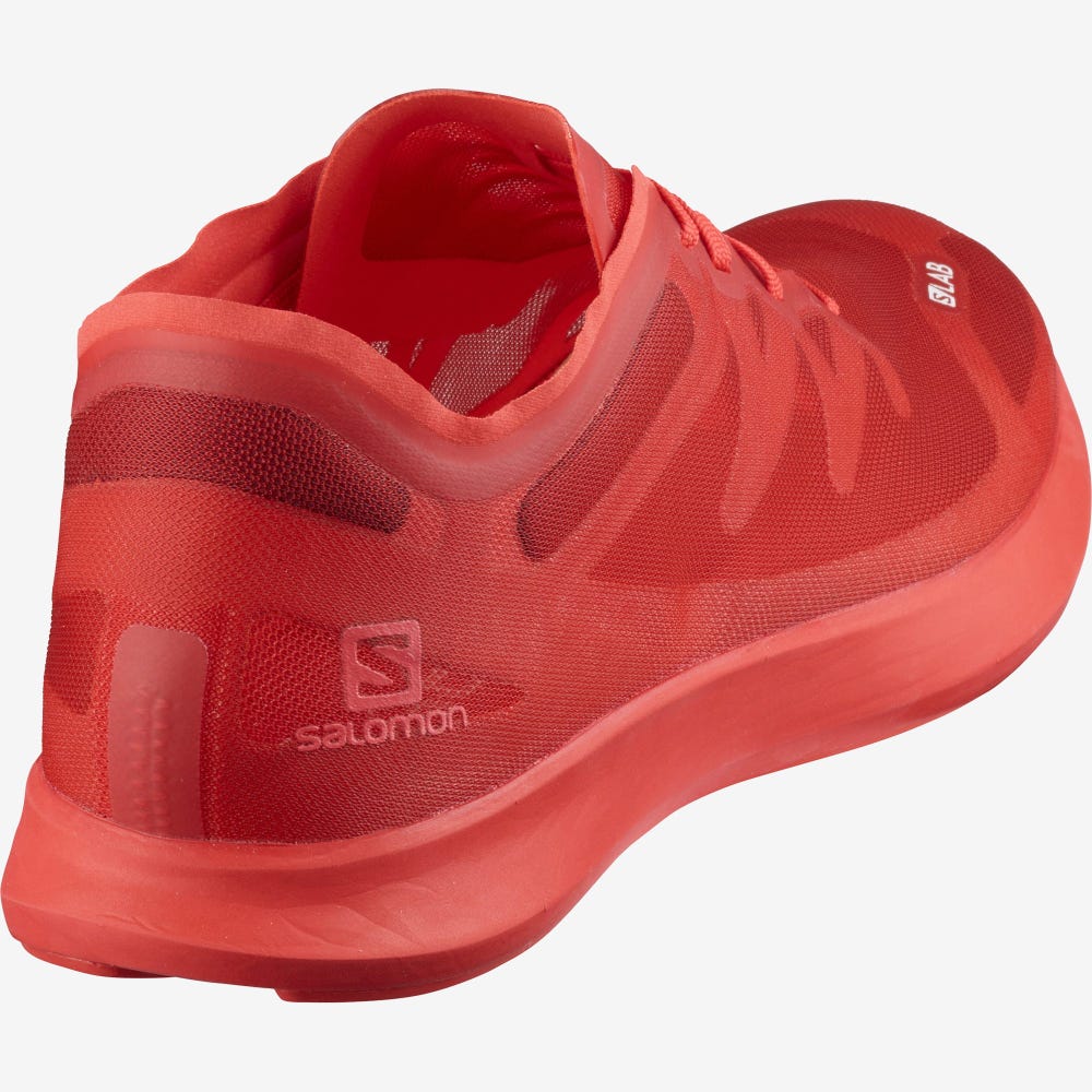 Men's Salomon S/LAB PHANTASM Running Shoes Red/Red/Red | SA54280-381