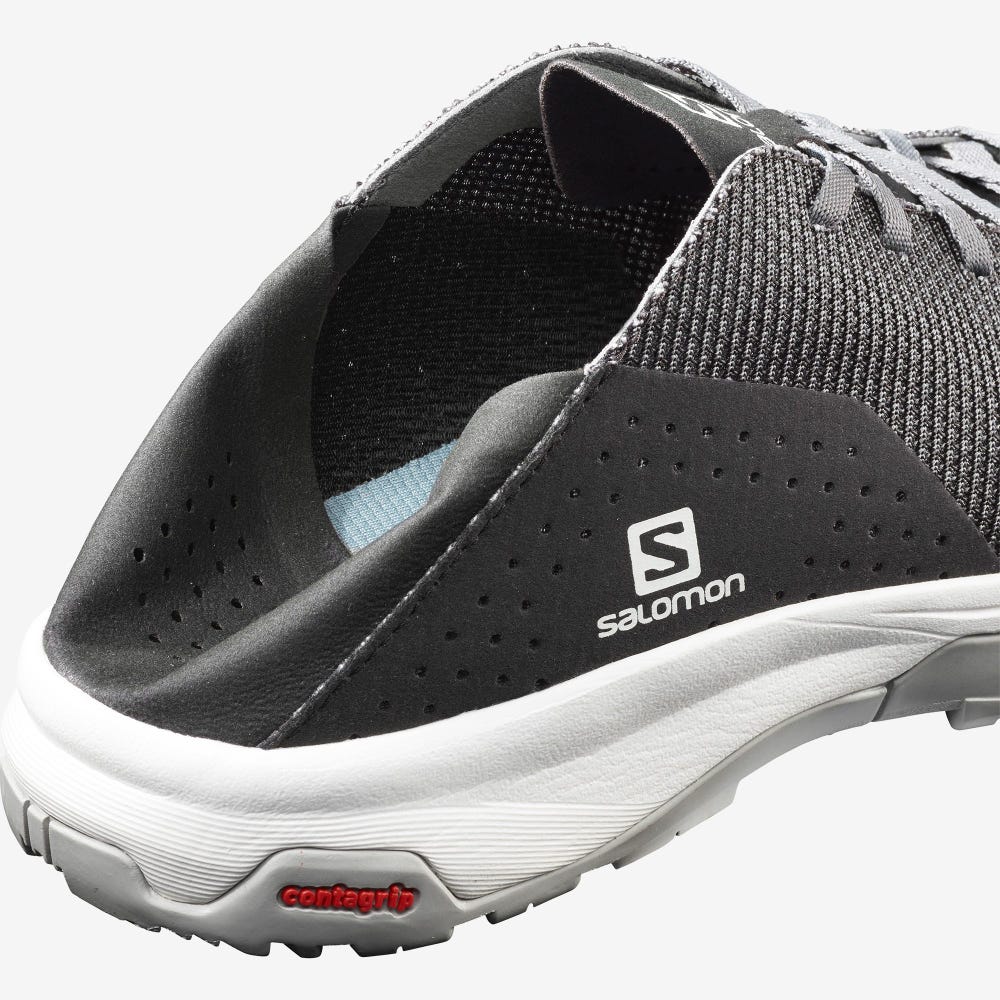 Men's Salomon TECH LITE Hiking Shoes Grey/Black | SA74890-174