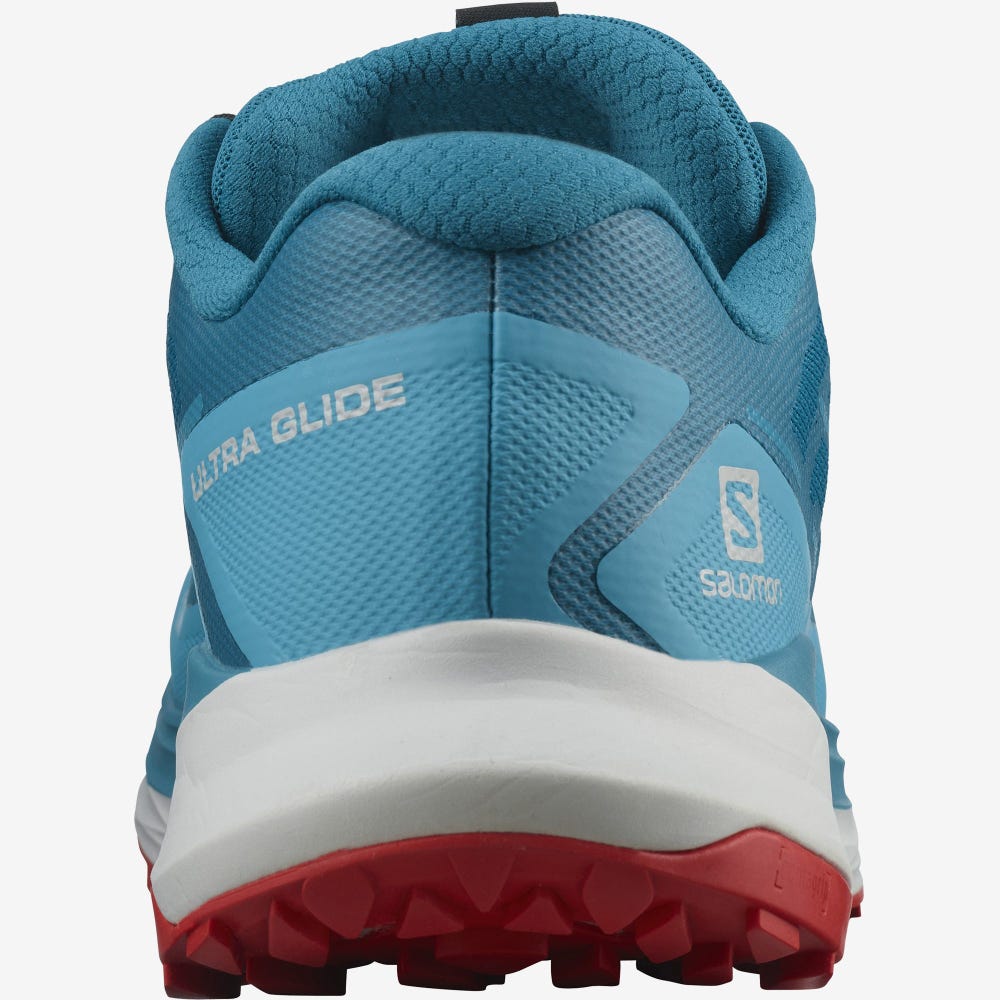 Men's Salomon ULTRA GLIDE Trail Running Shoes Blue | SA39041-672