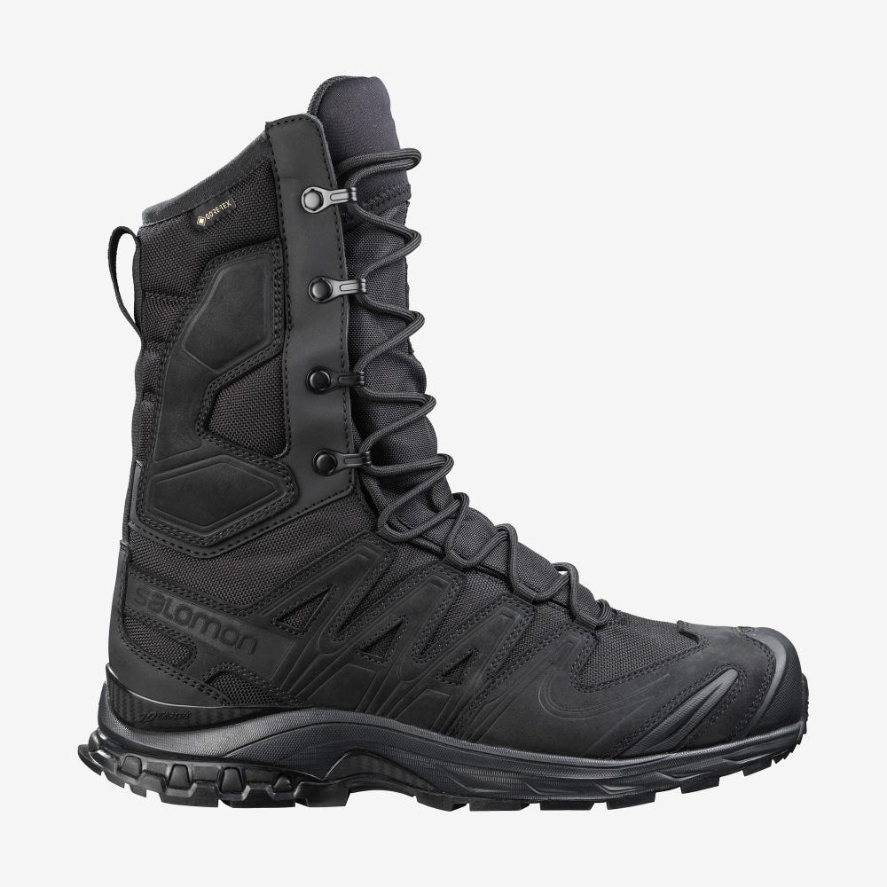 Men\'s Salomon XA FORCES 8 GORE-TEX EN Tactical Boots Black | SA57423-034