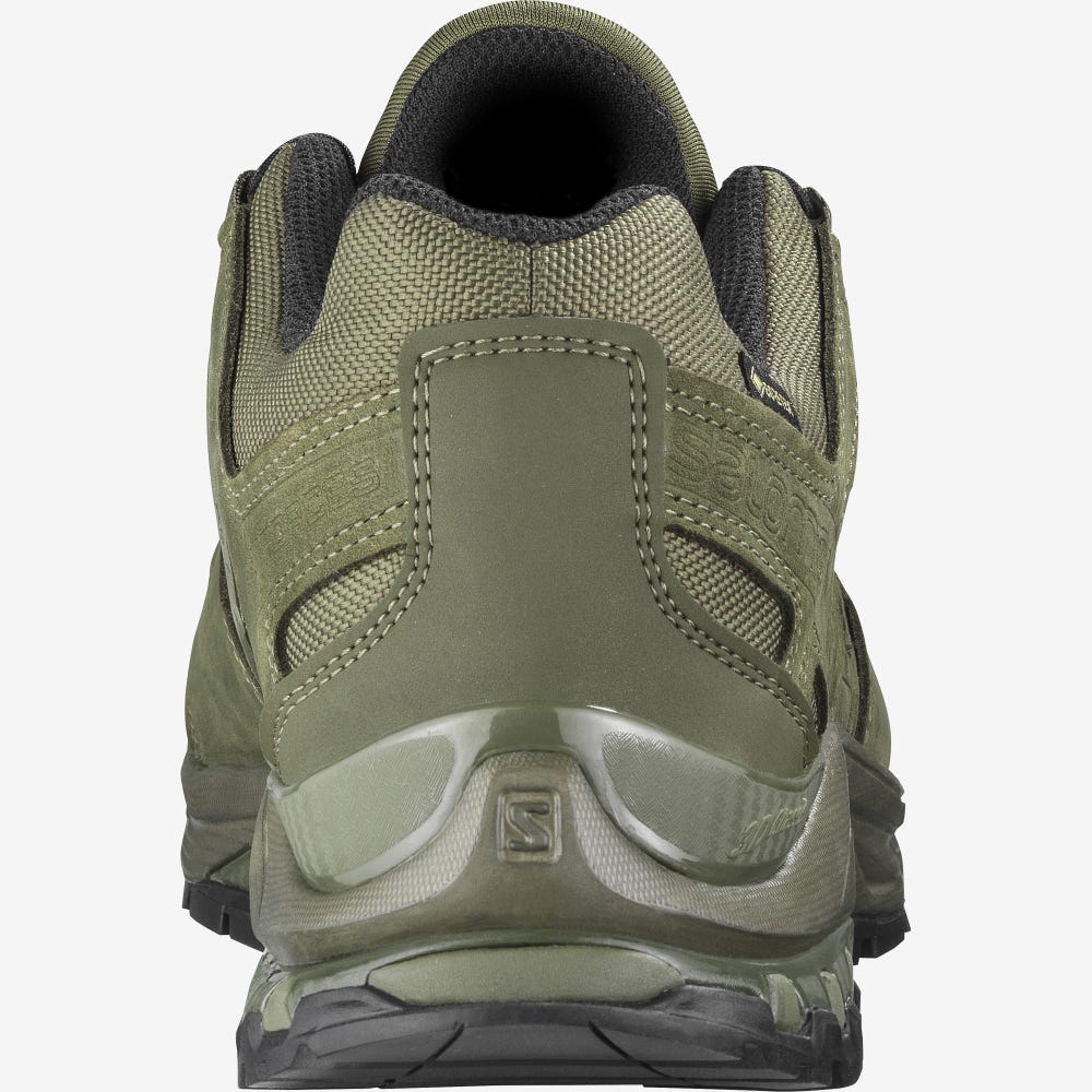 Men's Salomon XA FORCES GORE-TEX Tactical Boots Green | SA47286-381