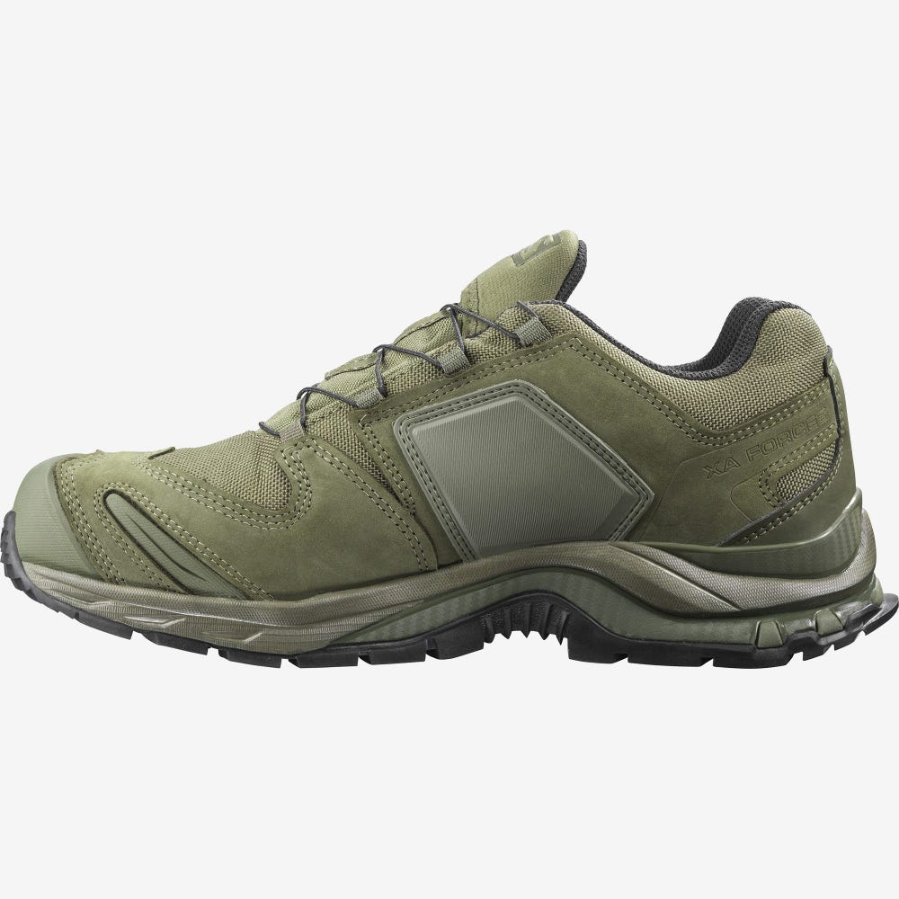 Men's Salomon XA FORCES GORE-TEX Tactical Boots Green | SA47286-381