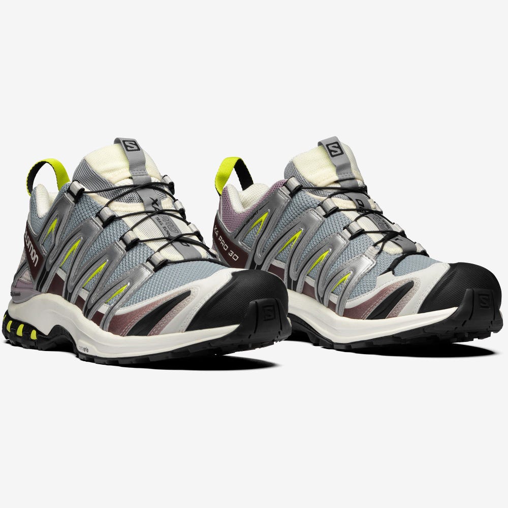 Men's Salomon XA PRO 3D Sneakers Light Yellow/Light Green | SA60817-971