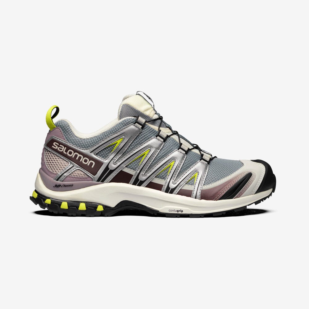 Men\'s Salomon XA PRO 3D Sneakers Light Yellow/Light Green | SA60817-971