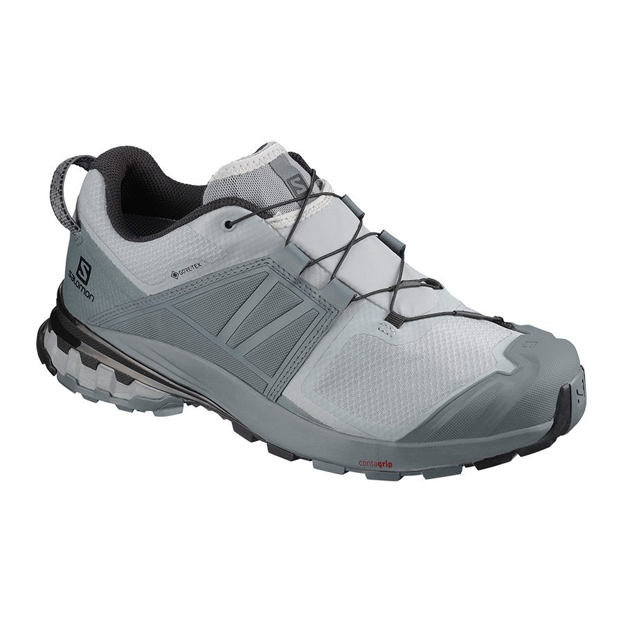 Men\'s Salomon XA WILD GORE-TEX Hiking Shoes Grey | SA84125-943