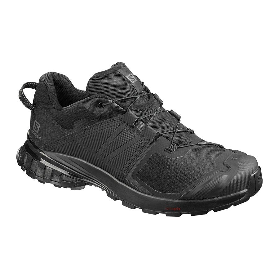 Men\'s Salomon XA WILD Hiking Shoes Black | SA12904-142