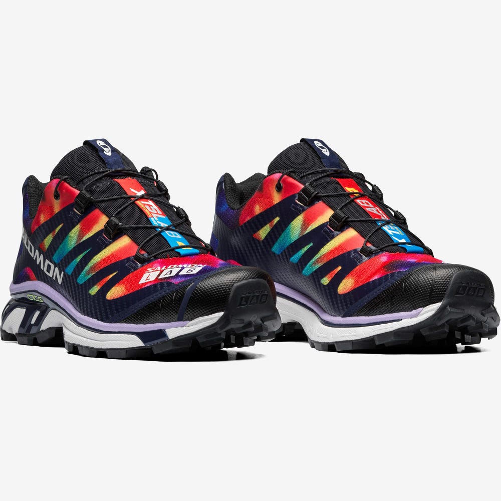 Men's Salomon XT-4 ADVANCED Sneakers Blue/Lavender | SA93286-567