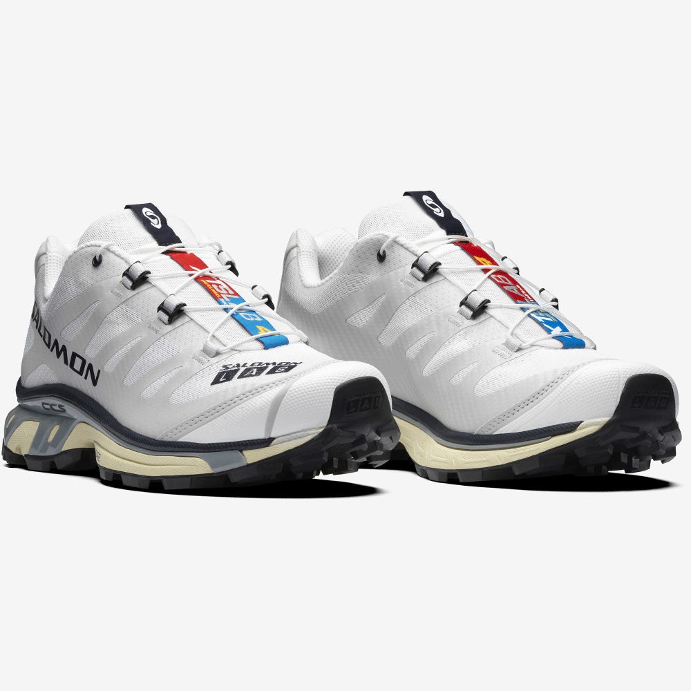 Men's Salomon XT-4 Sneakers White/Blue | SA60129-354