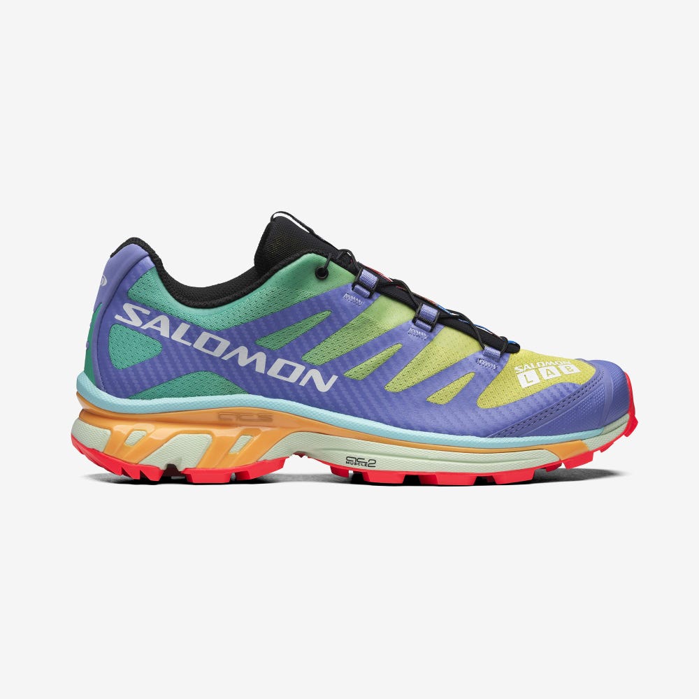 Men\'s Salomon XT-4 Sneakers Yellow/Mint | SA34926-704