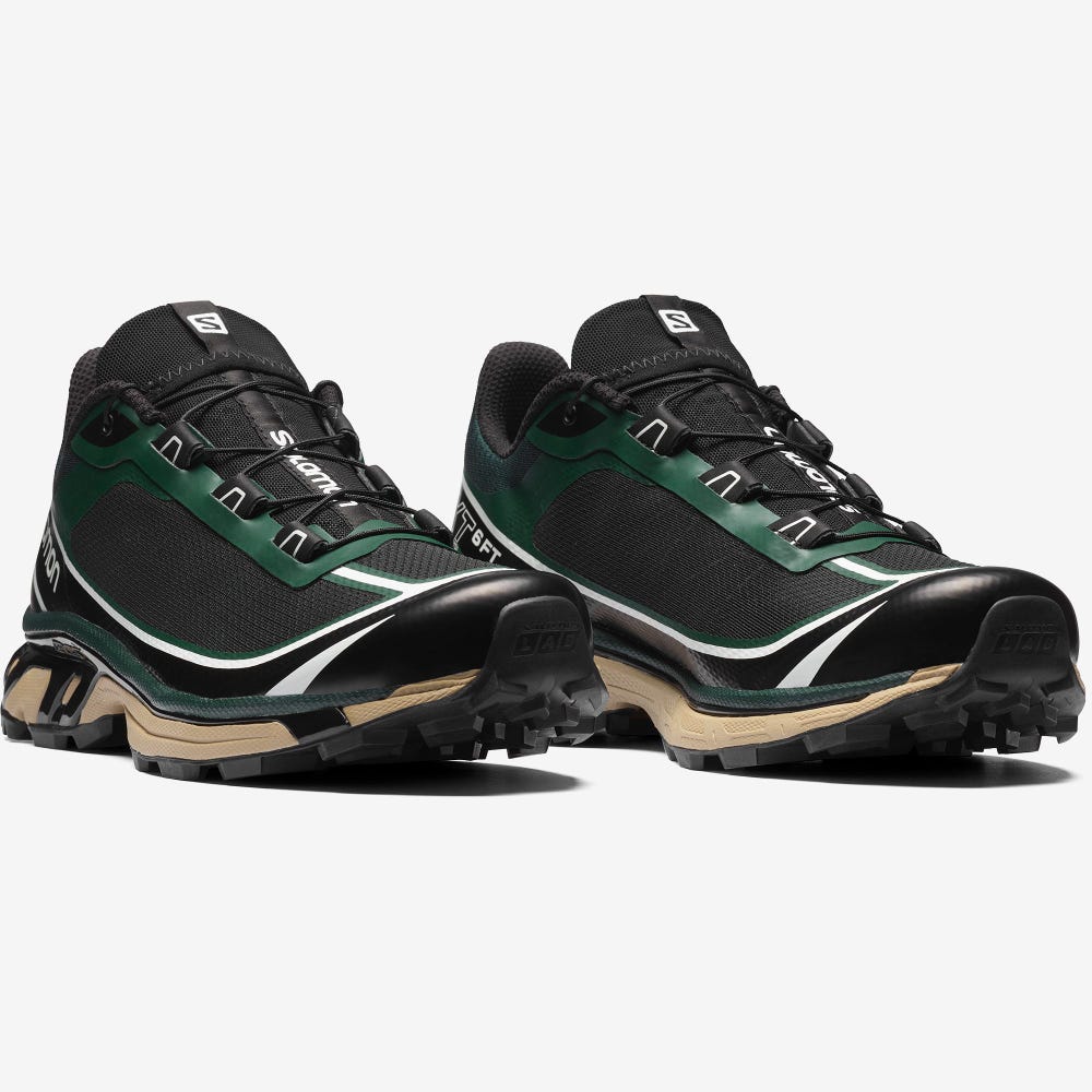 Men's Salomon XT-6 FT Sneakers Deep Green/Black | SA76495-379