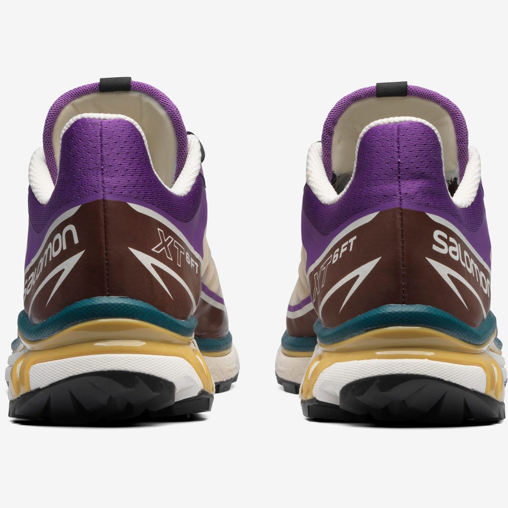 Men's Salomon XT-6 FT Sneakers Royal Purple/Chocolate | SA27698-018