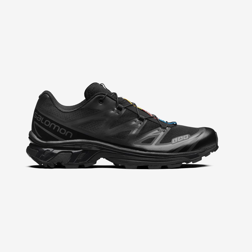 Men\'s Salomon XT-6 Sneakers Black | SA28549-583