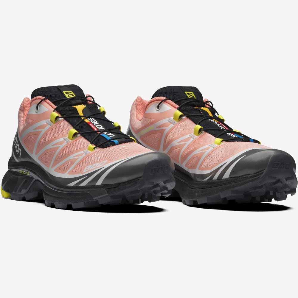 Men's Salomon XT-6 Sneakers Black | SA60918-924