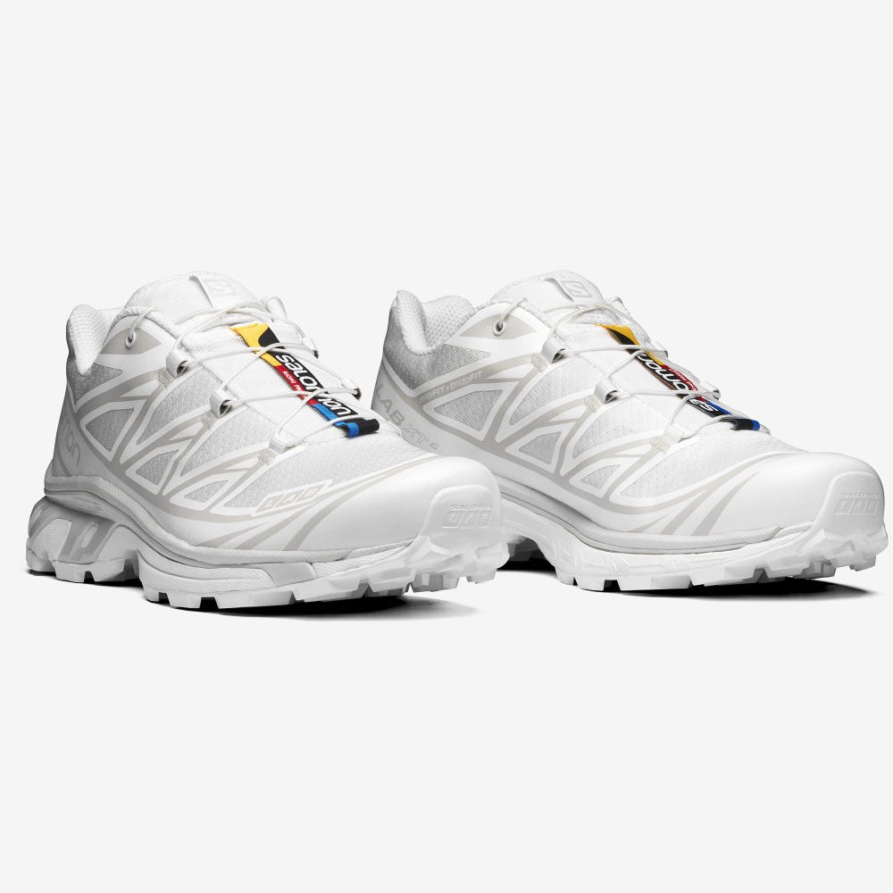 Men's Salomon XT-6 Sneakers White | SA05968-385