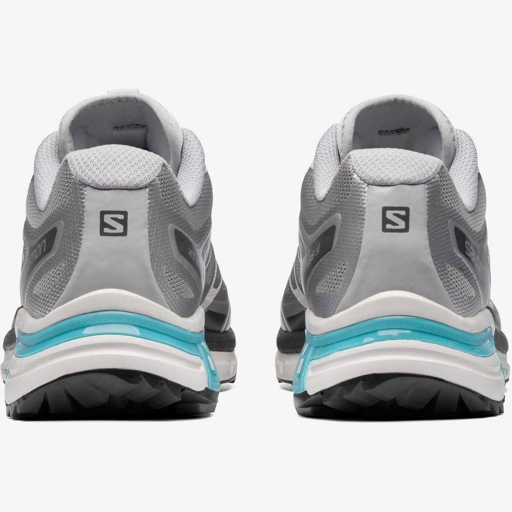 Men's Salomon XT-WINGS 2 ADVANCED Sneakers Grey/Silver Metal/Blue | SA92810-579