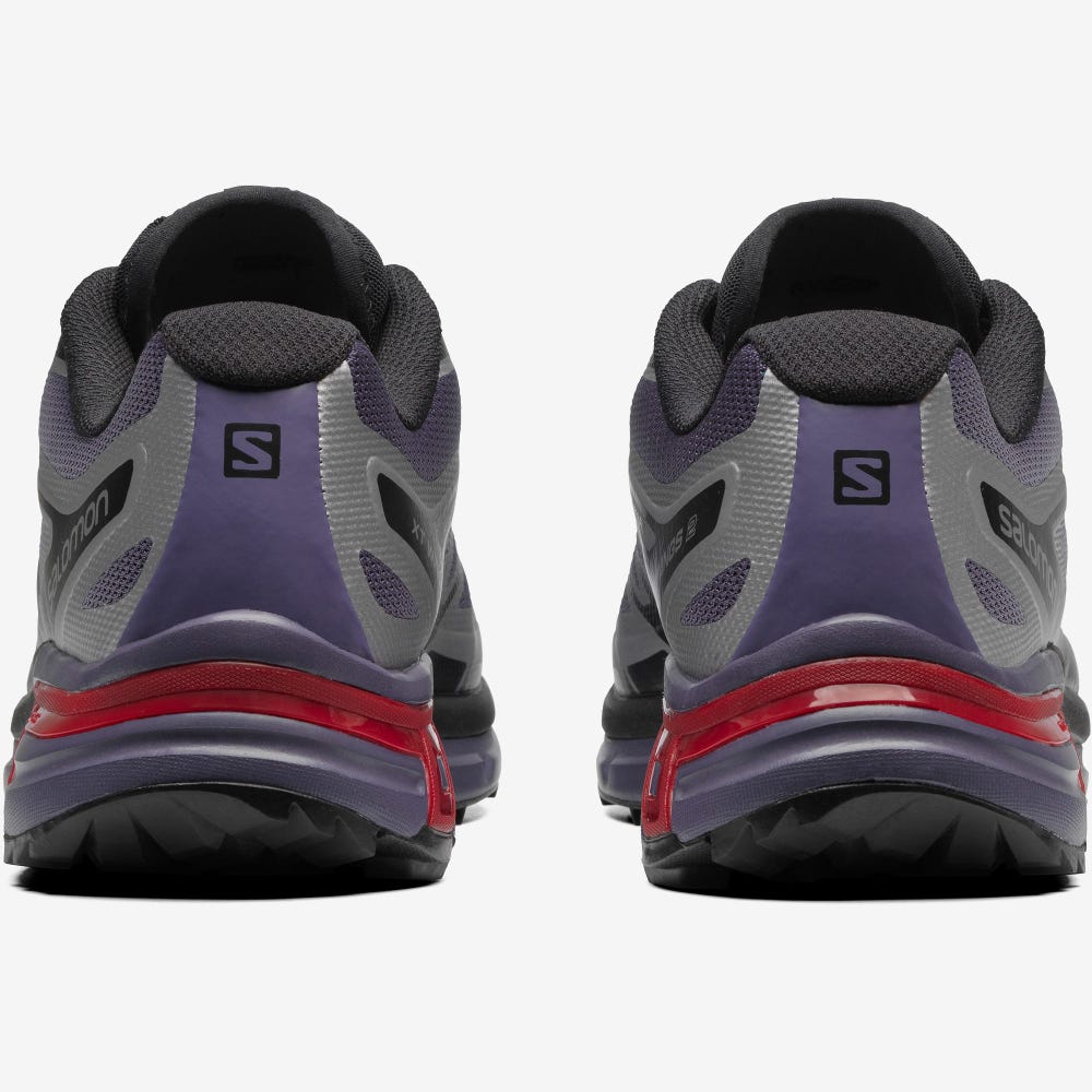 Men's Salomon XT-WINGS 2 Sneakers Black/Red | SA47059-540