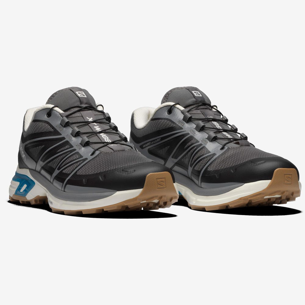 Men's Salomon XT-WINGS 2 Sneakers Grey/Light Yellow/Blue | SA18704-231