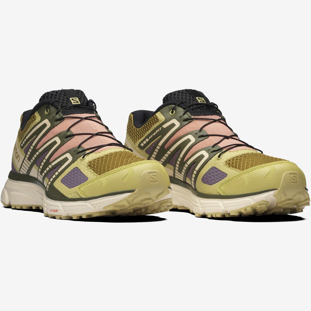 Men's Salomon X-MISSION 4 Sneakers Green | SA23108-589