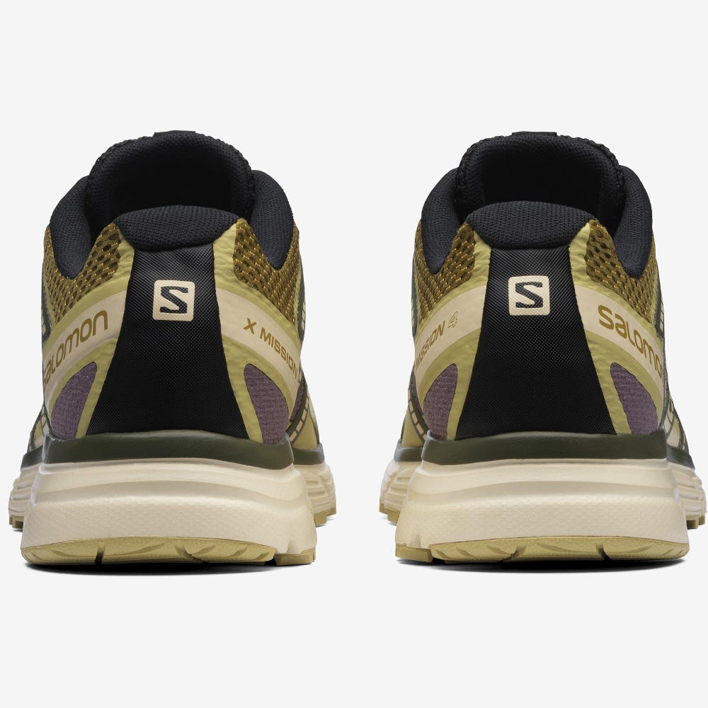 Men's Salomon X-MISSION 4 Sneakers Green | SA23108-589