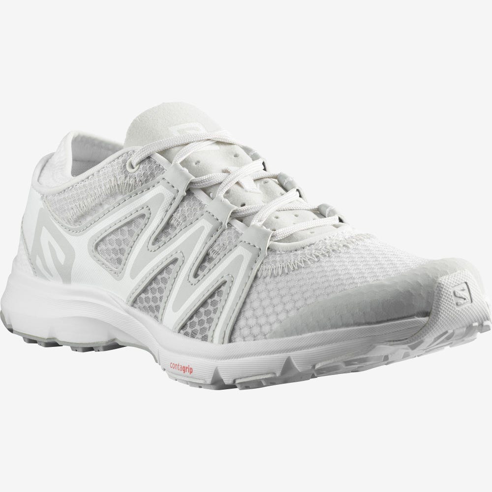 Women's Salomon CROSSAMPHIBIAN SWIFT 2 Sandals White | SA98736-371