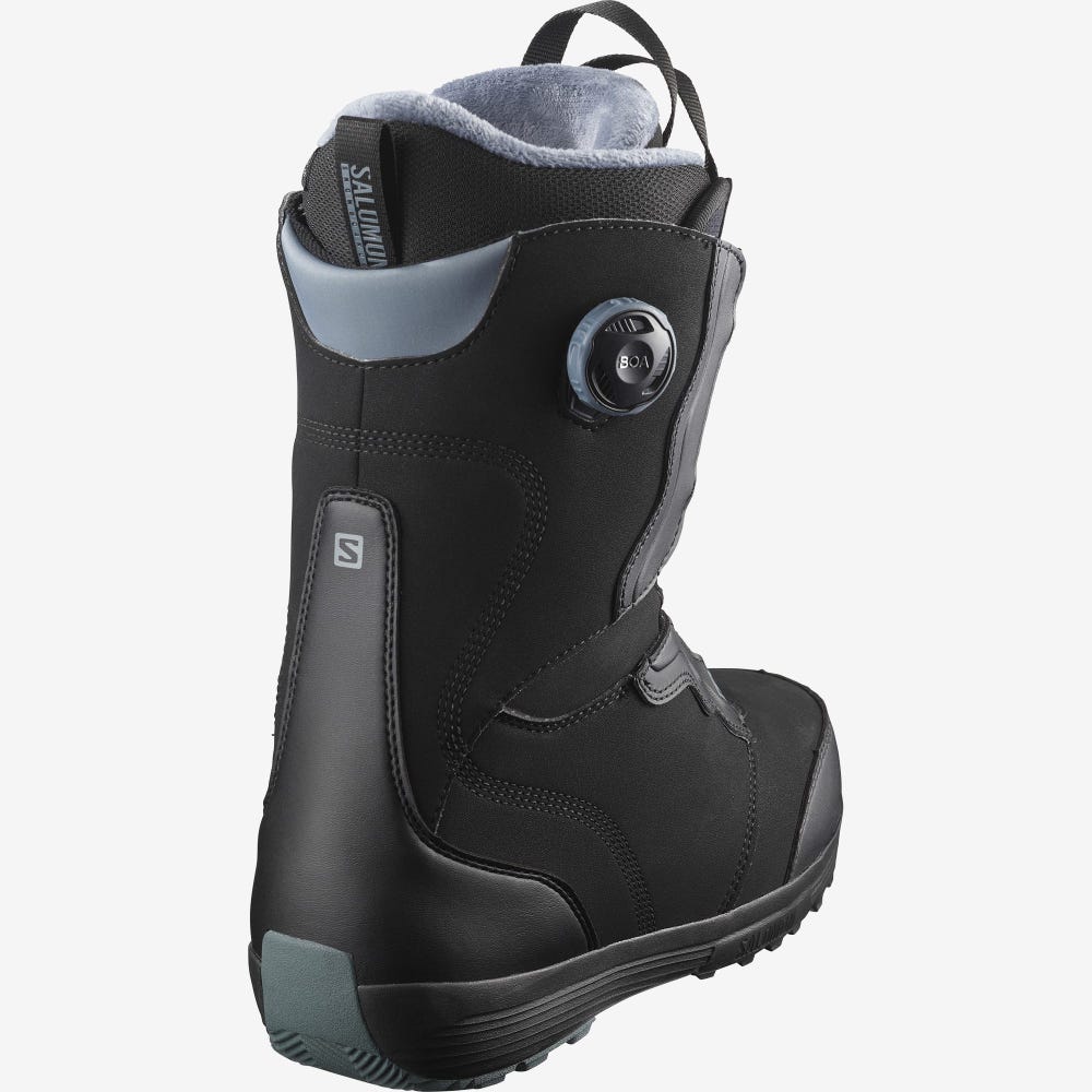 Women's Salomon IVY BOA Snowboard Boots Black | SA97410-458