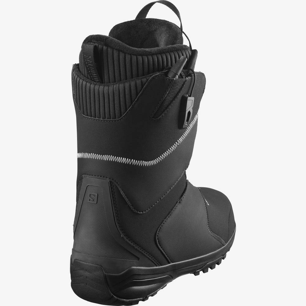 Women's Salomon KIANA Snowboard Boots Black/Silver | SA06257-910