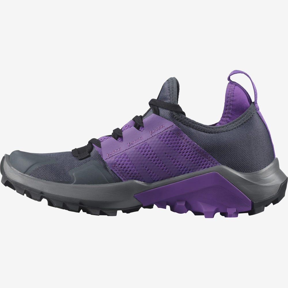 Women's Salomon MADCROSS Trail Running Shoes Royal Purple | SA73089-125