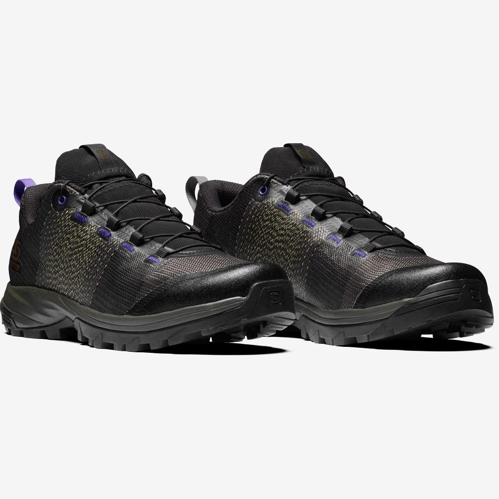 Women's Salomon OUTPRO MATRYX FOR THE BROKEN ARM Sneakers Olive/Black/Purple | SA56198-287