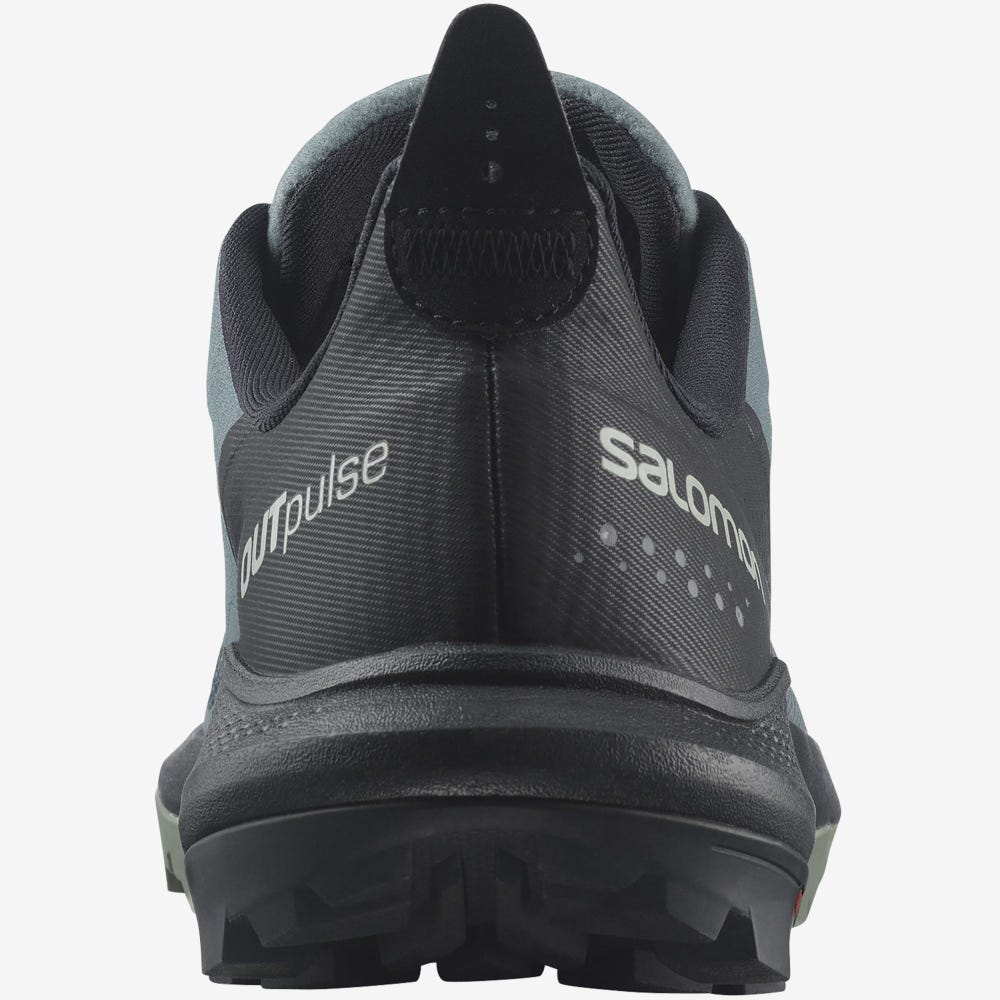 Women's Salomon OUTPULSE Hiking Shoes Grey/Black | SA02637-306