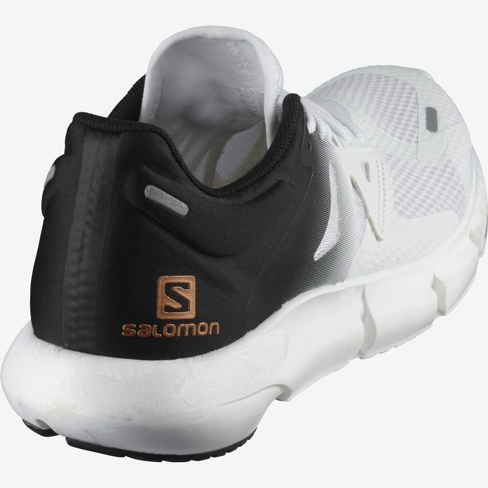 Women's Salomon PREDICT 2 Running Shoes White/Black/White | SA45932-367