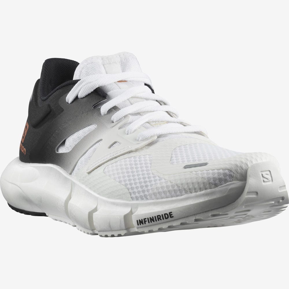 Women's Salomon PREDICT 2 Running Shoes White/Black/White | SA45932-367