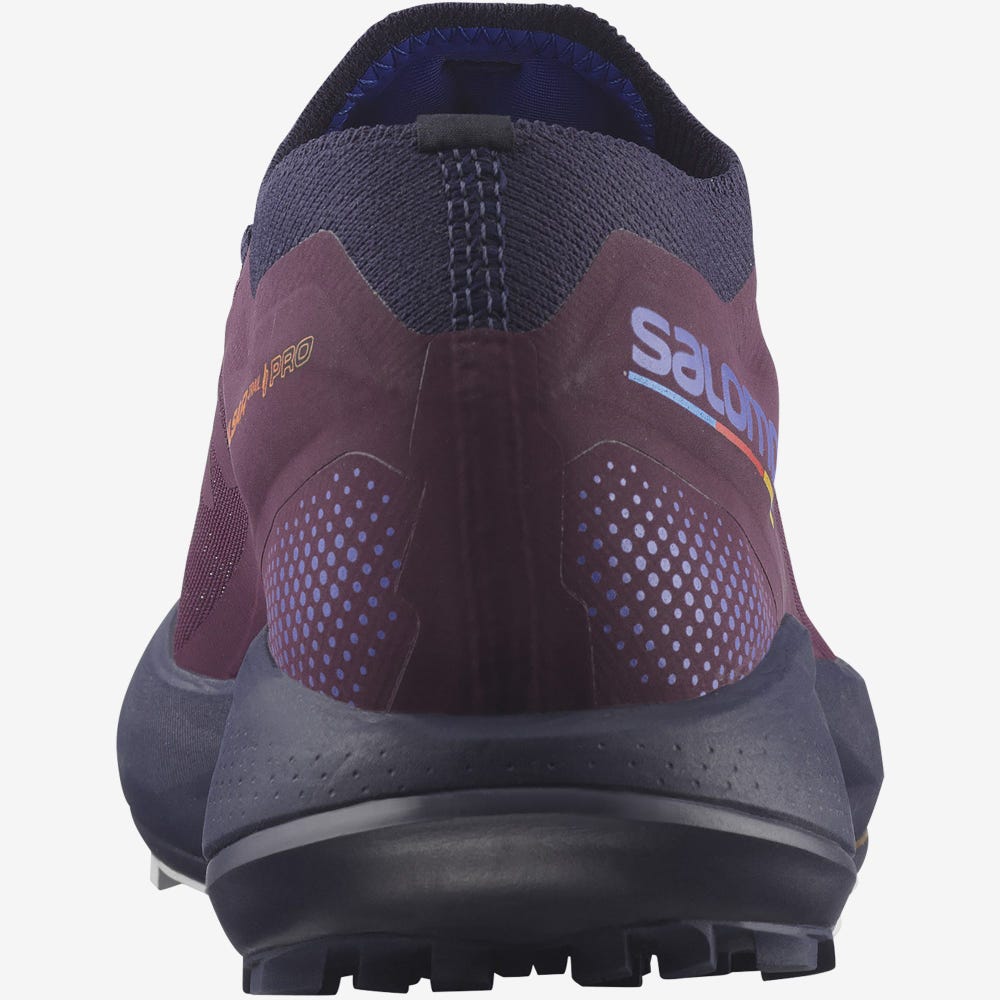 Women's Salomon PULSAR TRAIL PRO Trail Running Shoes Purple/Blue | SA98402-230