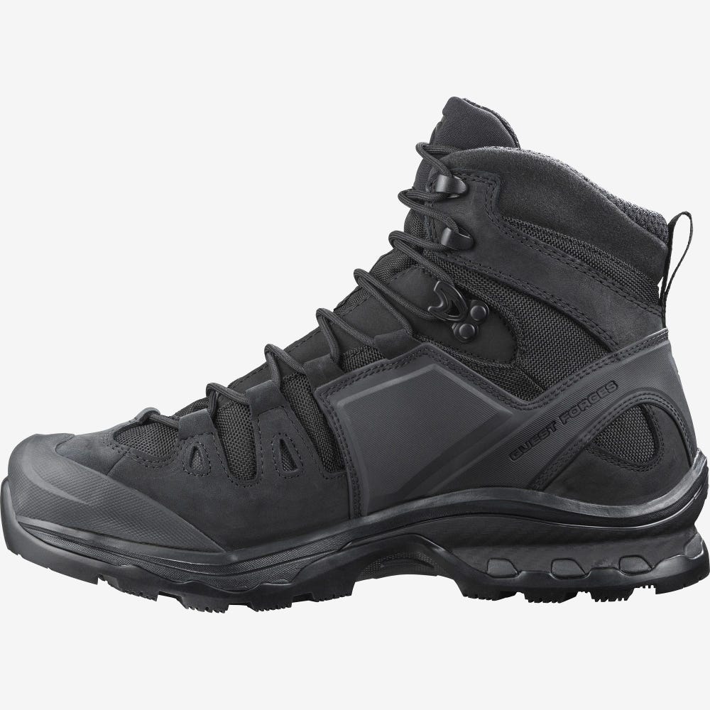 Women's Salomon QUEST 4D GORE-TEX FORCES 2 EN Tactical Boots Black | SA36180-648