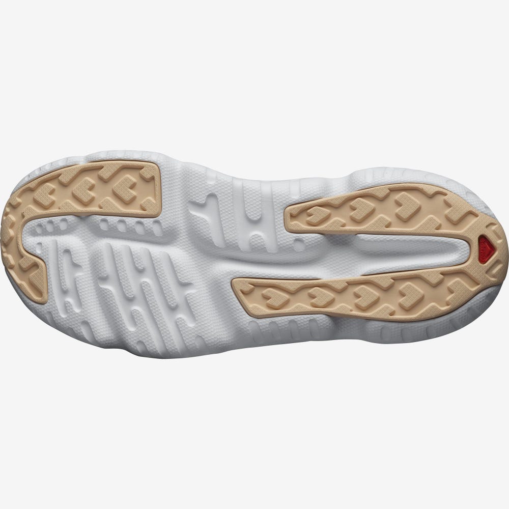 Women's Salomon REELAX BREAK 5.0 Flip Flops White/Cream | SA82690-274