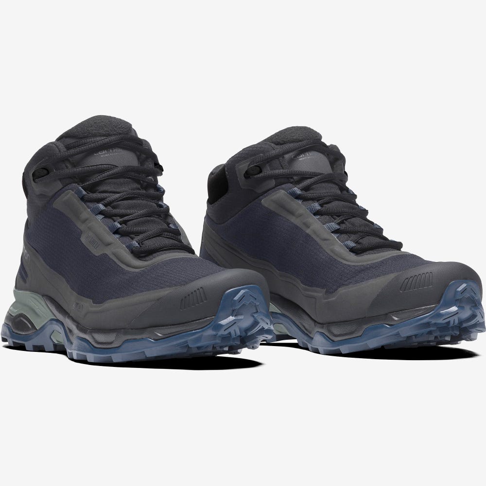 Women's Salomon SHELTER CSWP FOR CARHARTT WIP Sneakers Black/Grey | SA02587-960