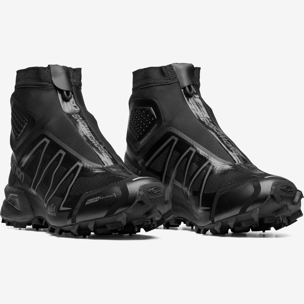 Women's Salomon SNOWCROSS ADVANCED Sneakers Black | SA18362-360