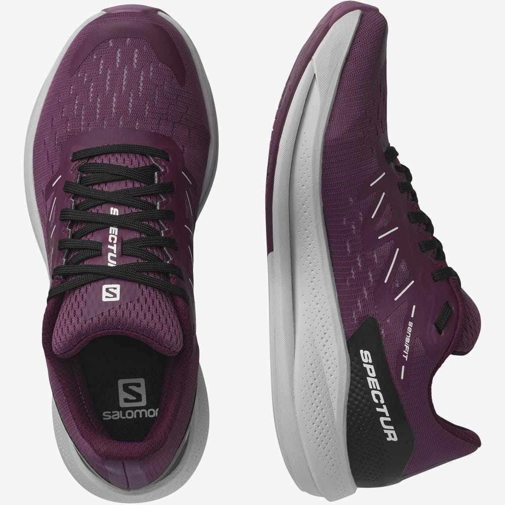 Women's Salomon SPECTUR Running Shoes Purple | SA07814-210