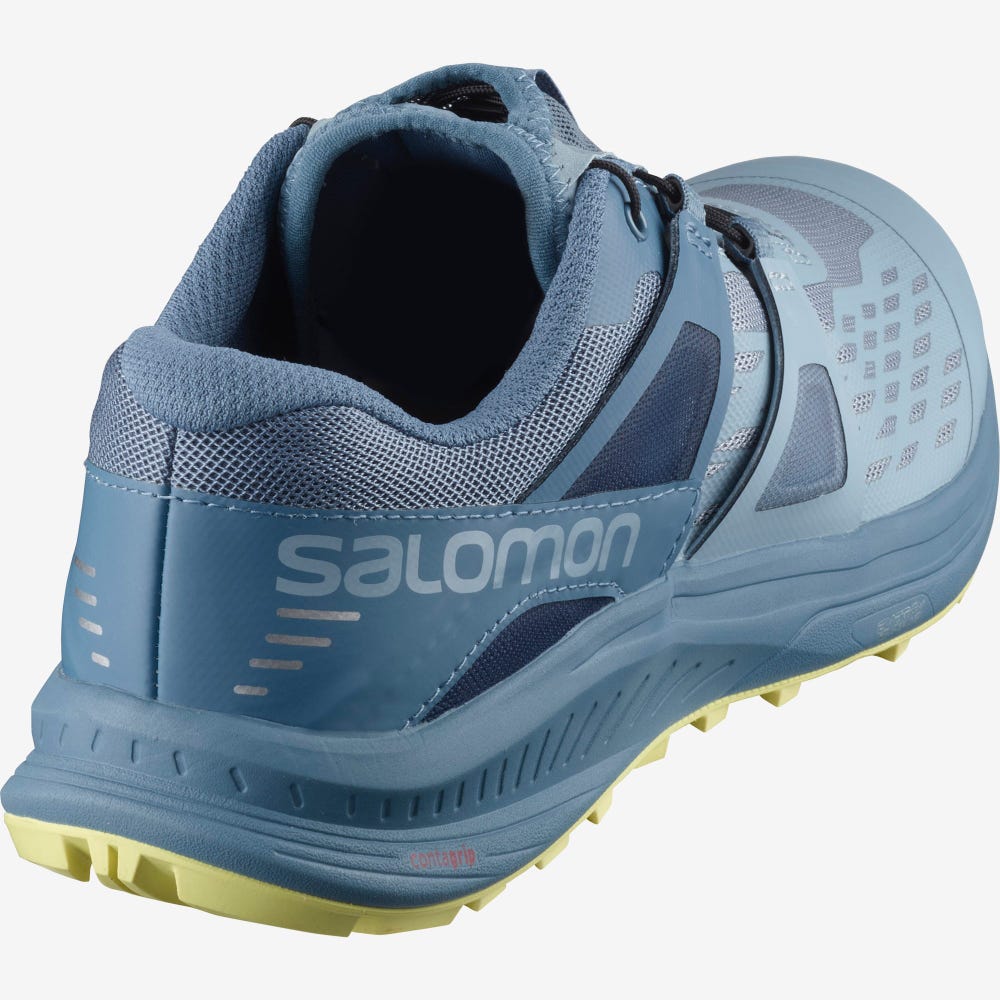 Women's Salomon ULTRA W /PRO Trail Running Shoes Blue | SA53810-048