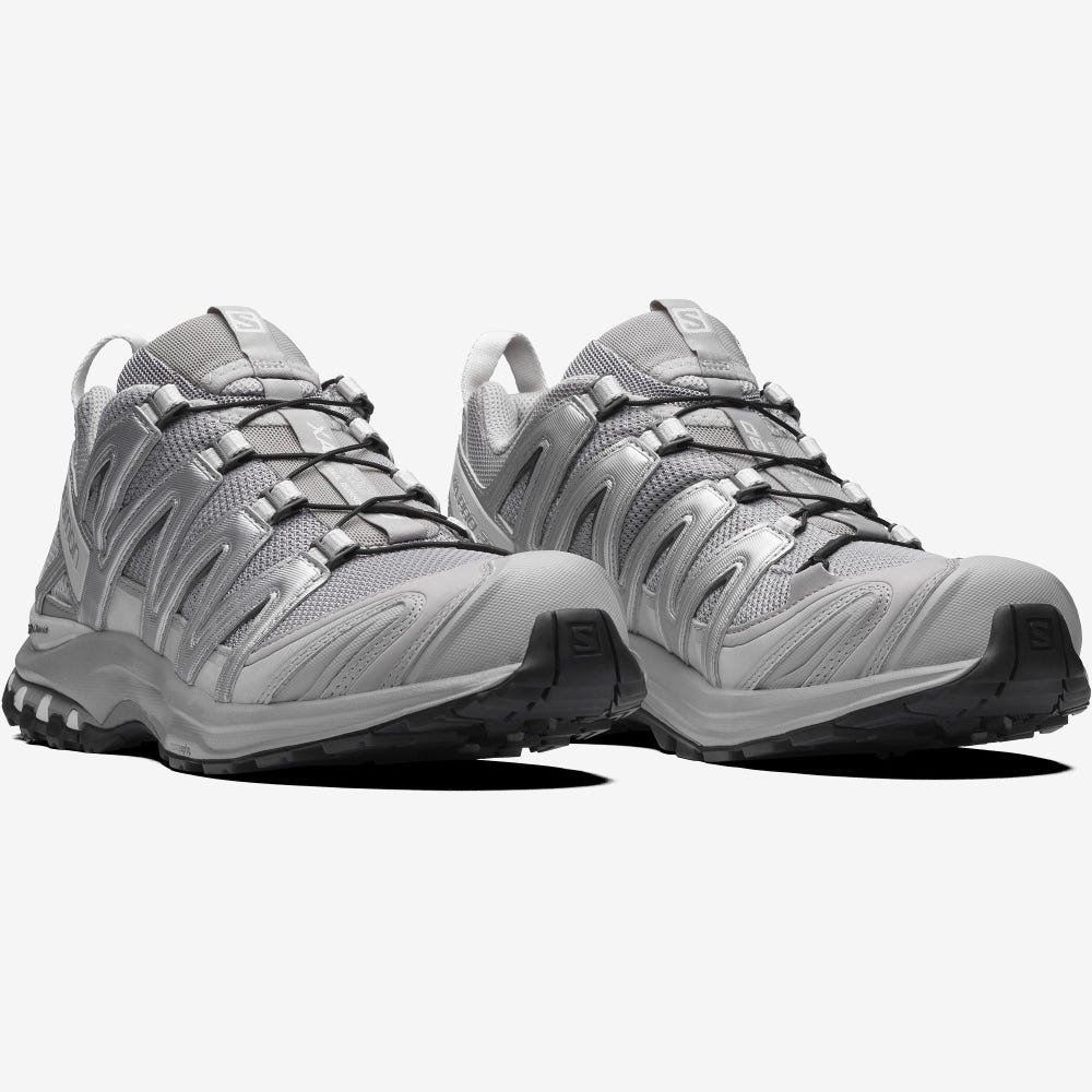 Women's Salomon XA PRO 3D Sneakers Grey/Silver | SA73819-938