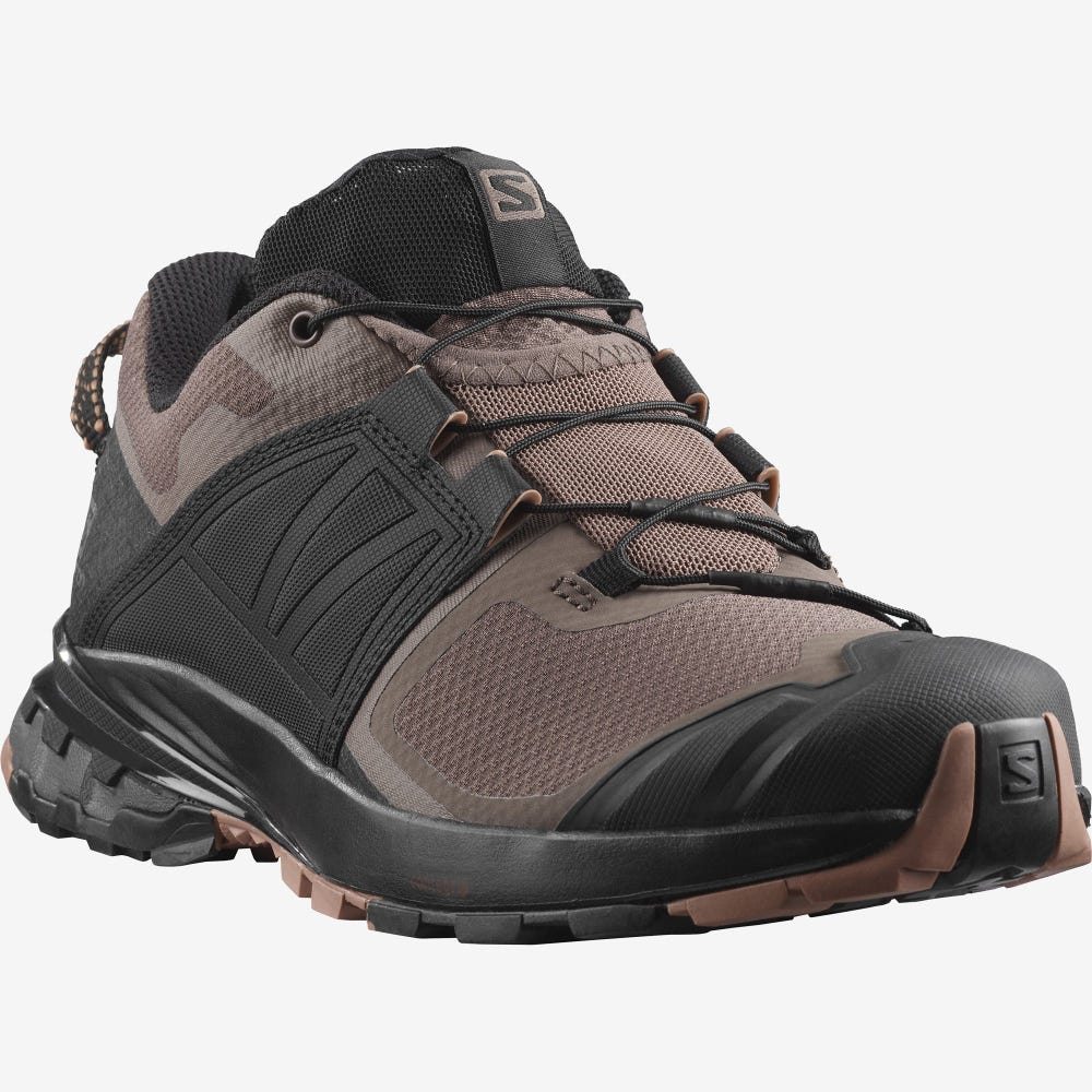 Women's Salomon XA WILD Hiking Shoes Black | SA76039-276