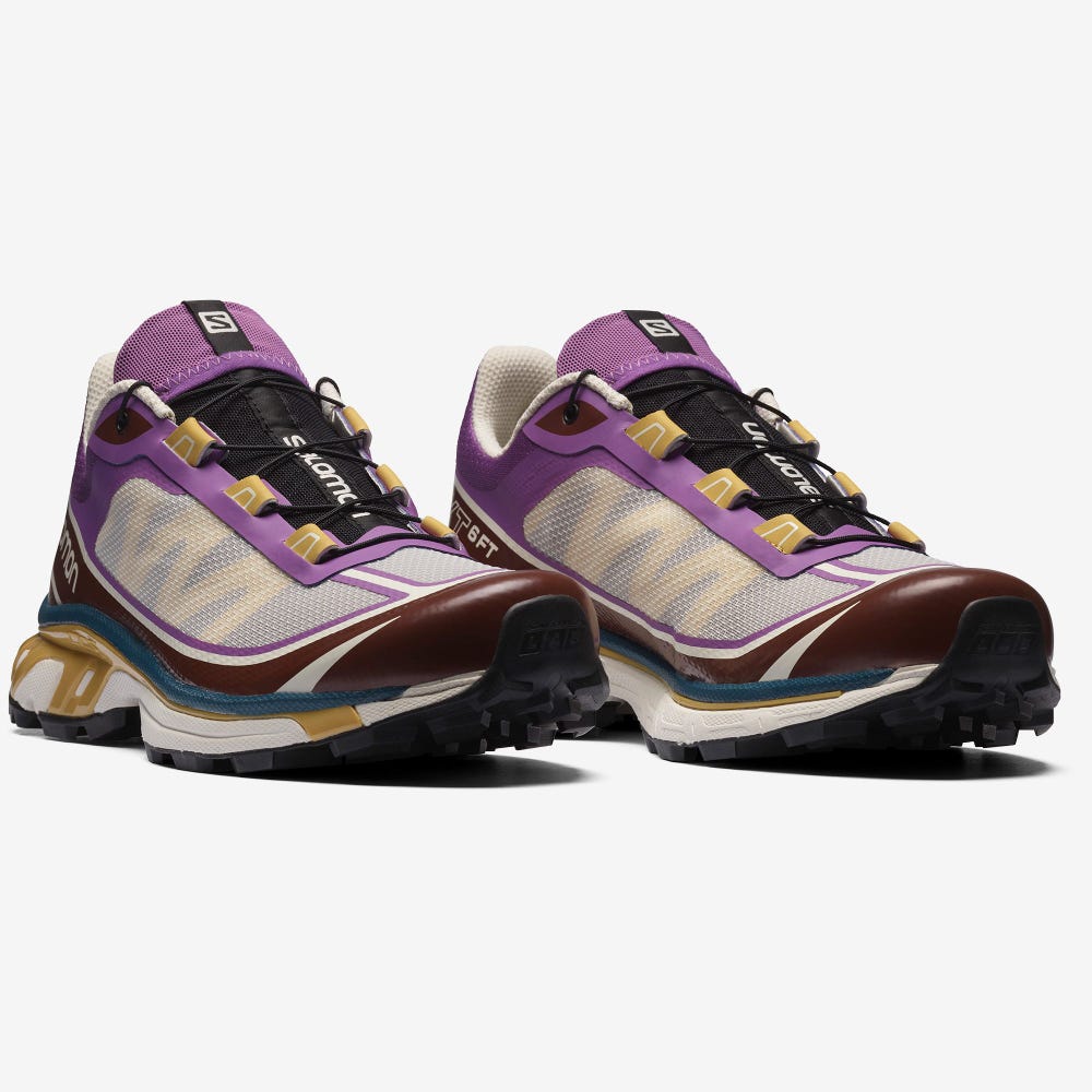 Women's Salomon XT-6 FT Sneakers Royal Purple/Chocolate | SA01653-917