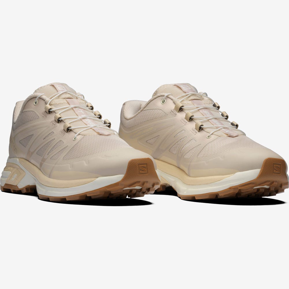 Women's Salomon XT-WINGS 2 Sneakers Beige/Brown | SA95348-615