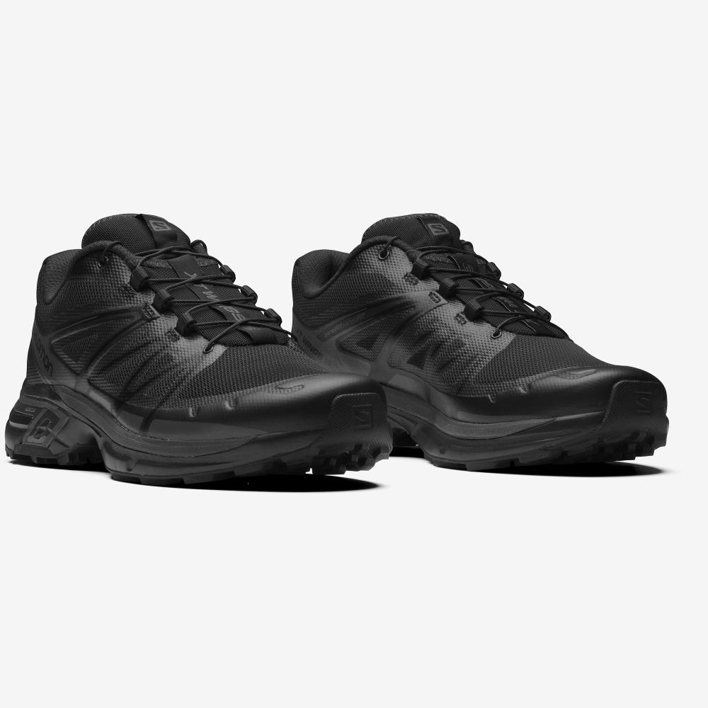 Women's Salomon XT-WINGS 2 Sneakers Black | SA89736-712